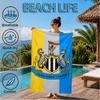 United Crest Printed Microfiber Beach Towel, Soft And Absorbent, Quick-Dry, Ideal for Summer Travel, Beach Essential, Swimming Pool