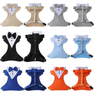 Comfortable Large Dog Harness for Pet Dogs No Pull Tuxedo Attachments Vest Set Multiple Size