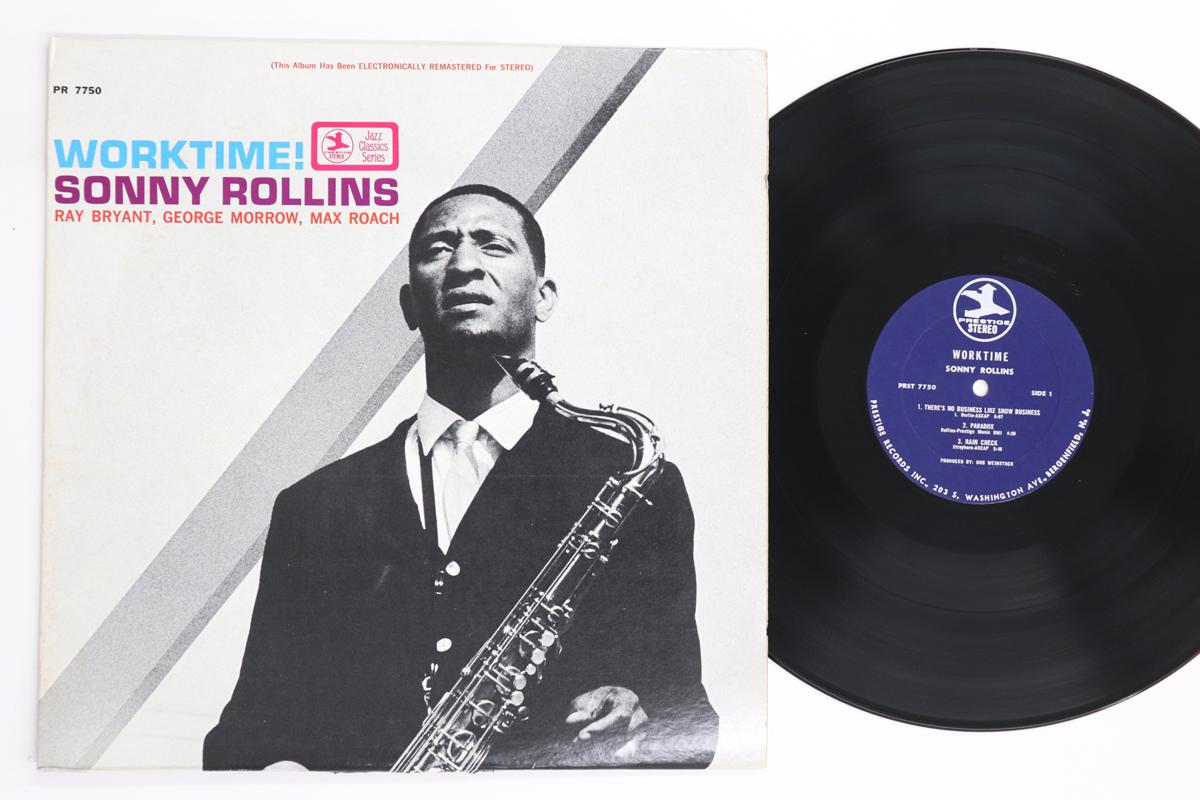

LP Record SONNY ROLLINS - Worktime PRST7750 PRESTIGE 1970 US Jazz Used