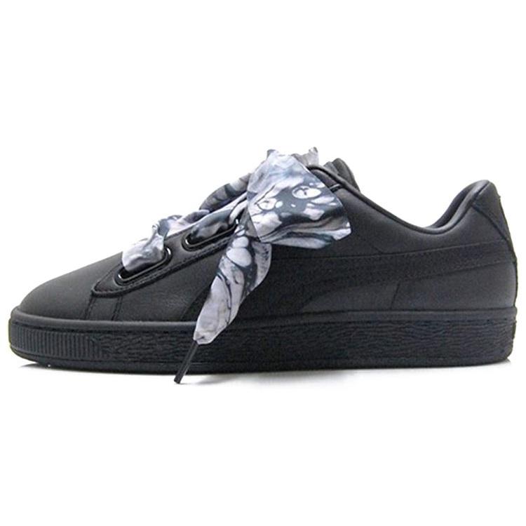 (WMNS) PUMA Basket Heart Mimicry  Black  Women s 367028-02 EU 37