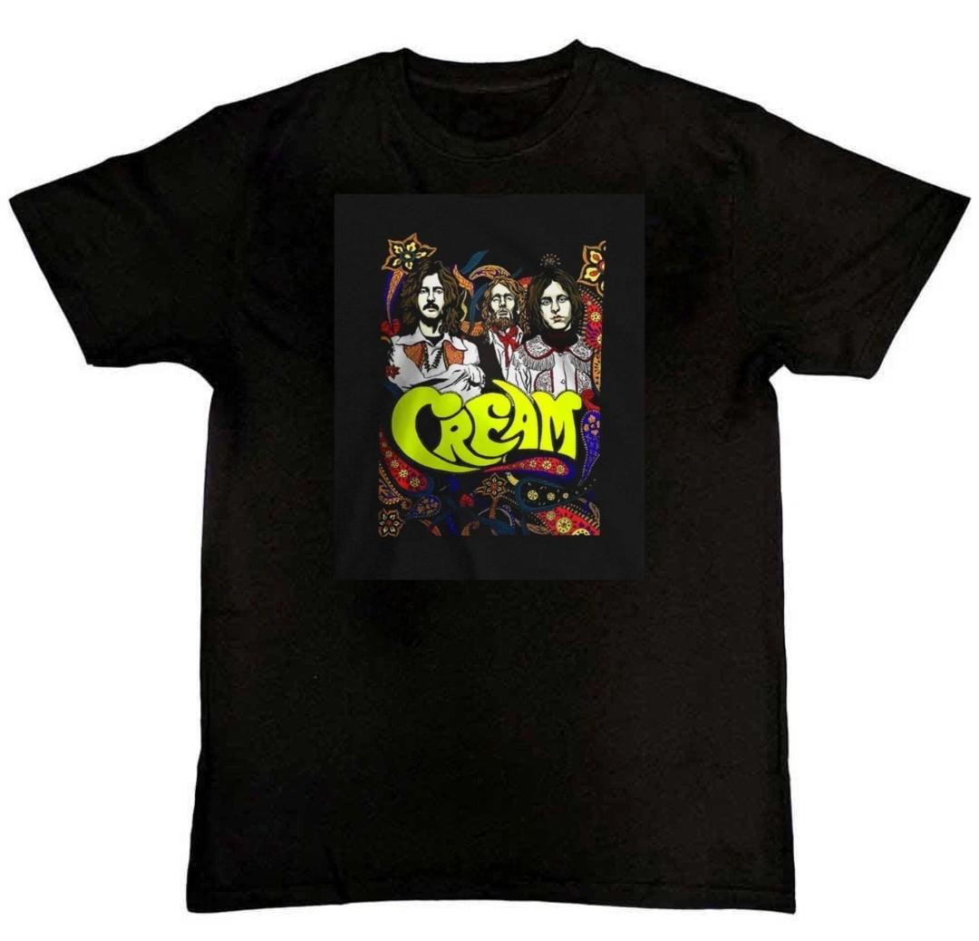 

CREAM Band Member Graphic Print Unisex Mens T-Shirt S M L XL 2 3 4 XL 5XL різнокольоровий