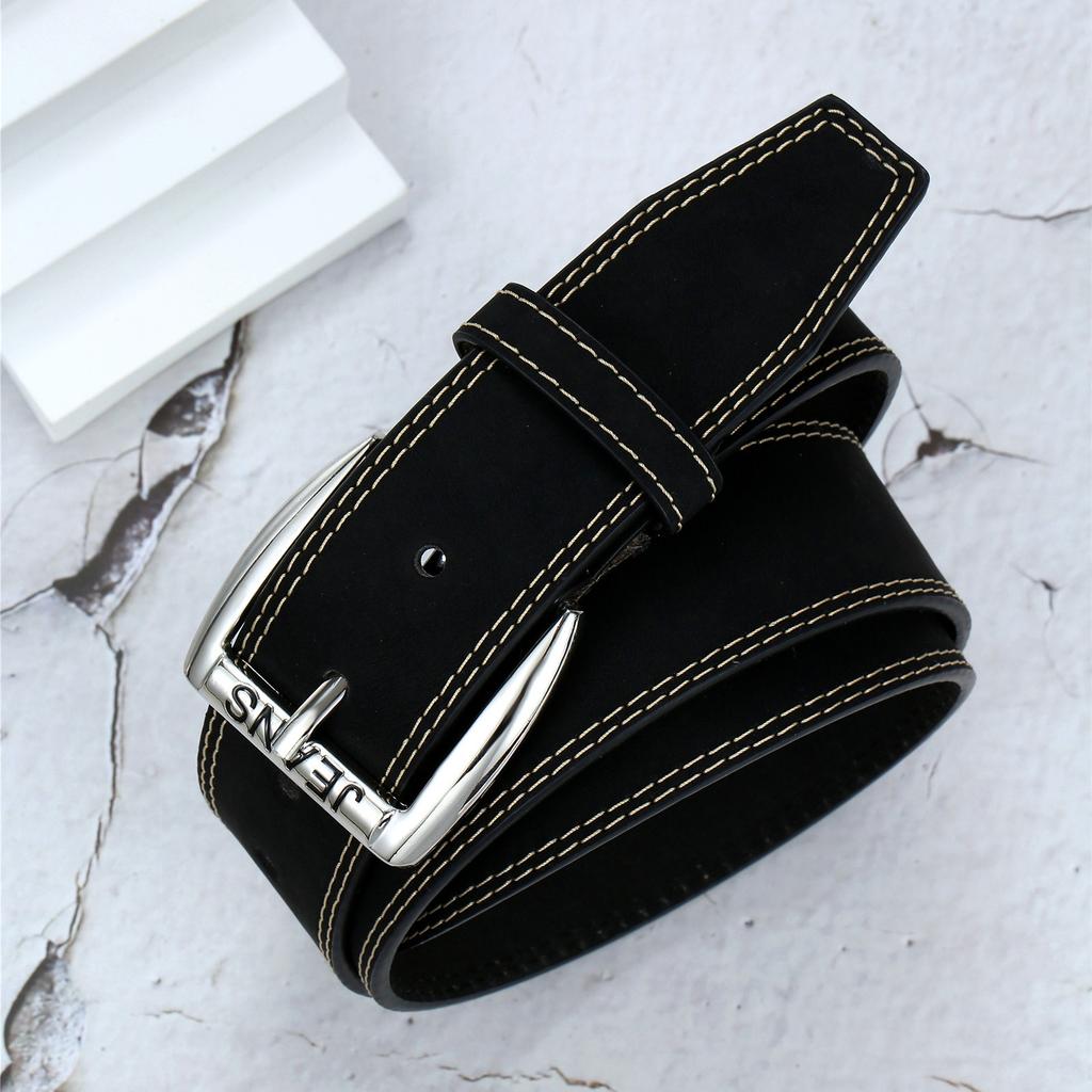 Men'S Belt Hong Kong Style Simple Student Light Belt Casual Personality Belt