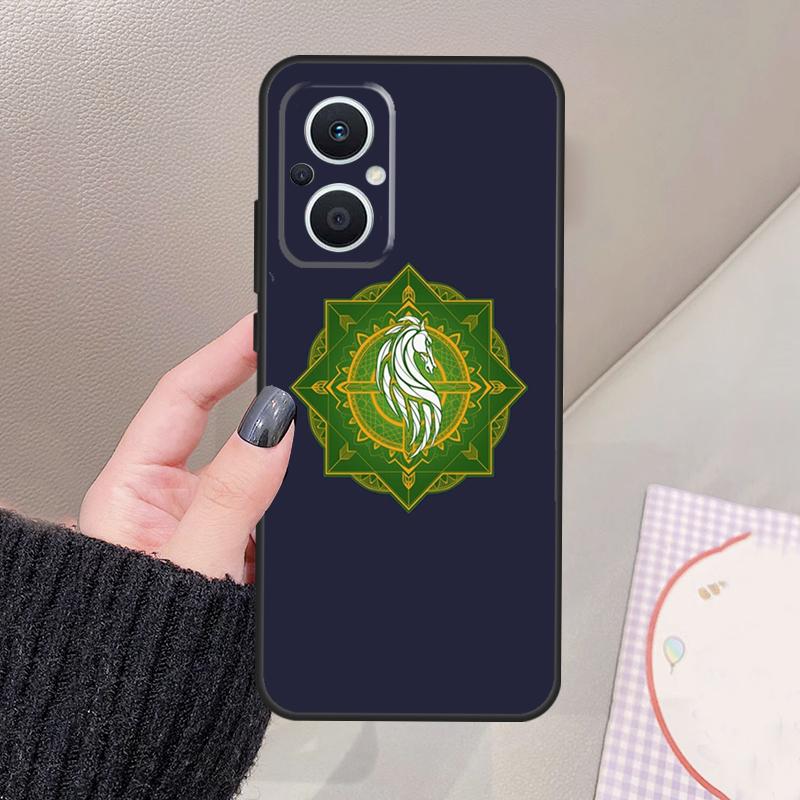 

Rider of Rohan Funda For OPPO Reno 13 11 12 14 Pro 13F 14F 12F 11F 7 8 Lite OPPO Find X5 X6 X8 X9 Pro Case OPPO Reno10 5G