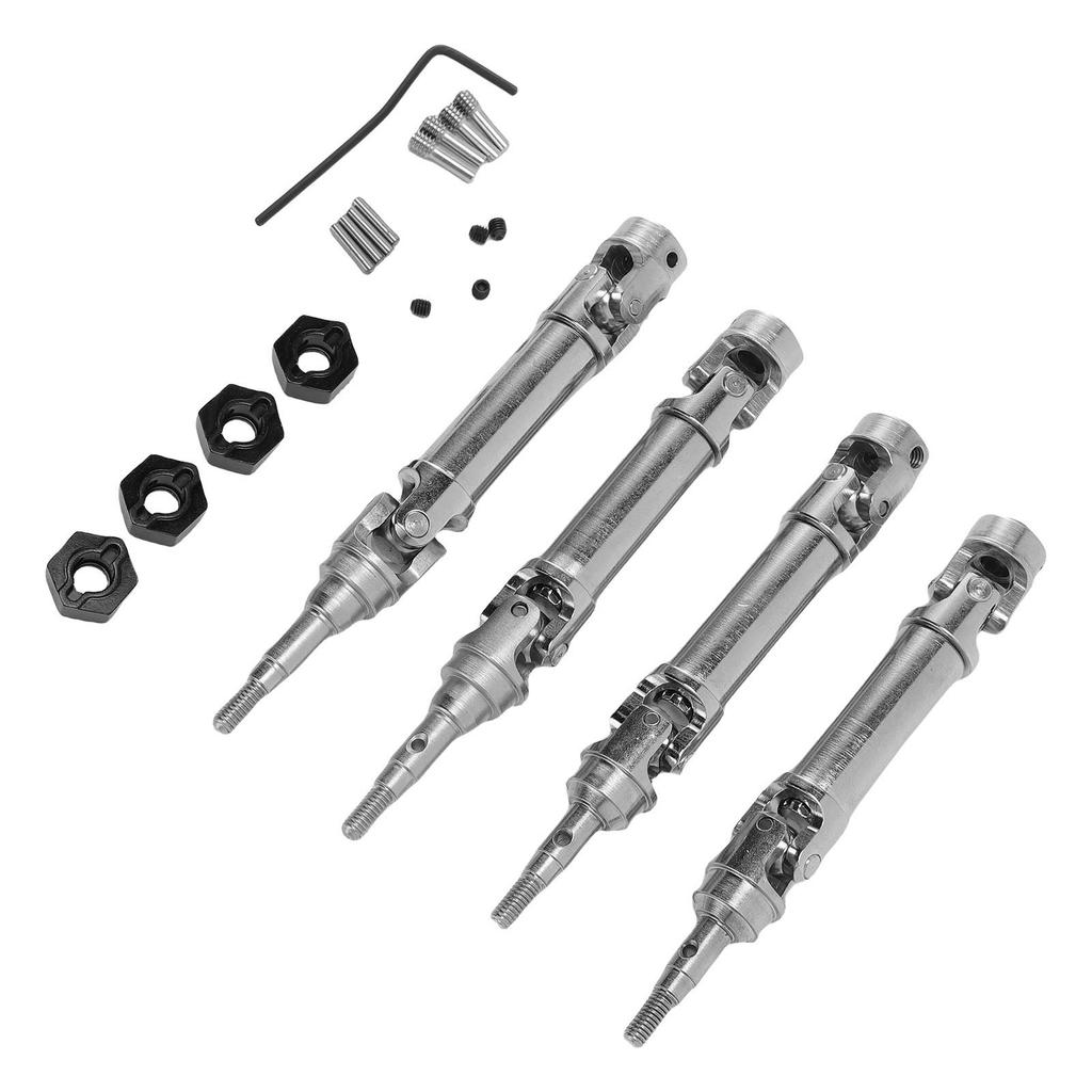 Front Rr CVD Drive Shafts Set Strong Structure Metal Replacement for   ST   1/10 4X4 Brushless Rc Car