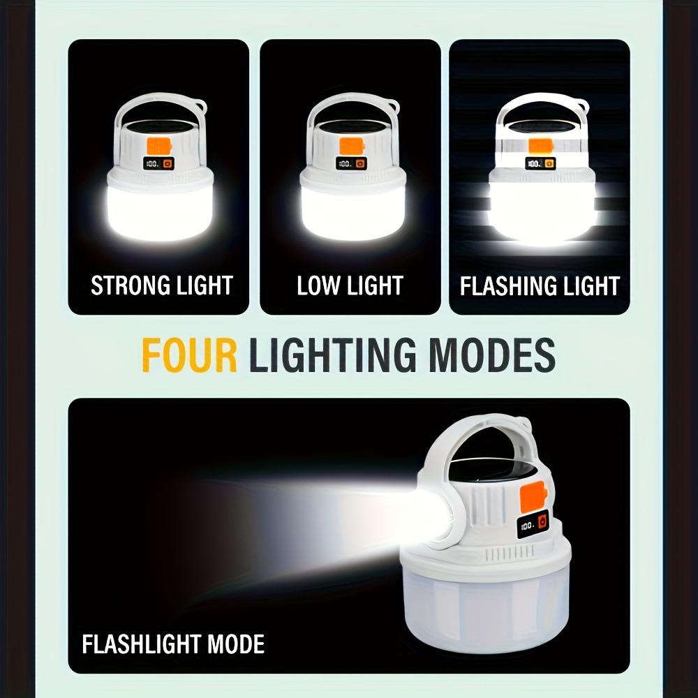 Solar Camping Lamp: Ultra-Long Battery Life for Outdoor, Emergency & Night Market Use