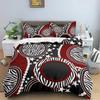 Duvet Cover Chain Pattern Print Bedding Set Adult Bedroom Comforter Set With Pillowcase Personality Queen King Size Quilt Cover