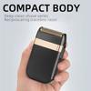 Electric Shaver for Men Twin Blade Waterproof Reciprocating Cordless Razor USB Rechargeable Shaving Barber Trimmer