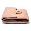 CHANEL V-Stitch Chevron CompactWallet Wallet Trifold wallet Lambskin Leather