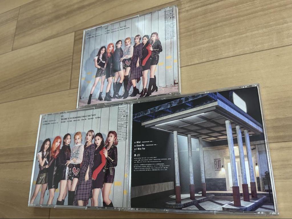 [USED] Dreamcatcher What - Regular Ver.+A+B 3 CDs