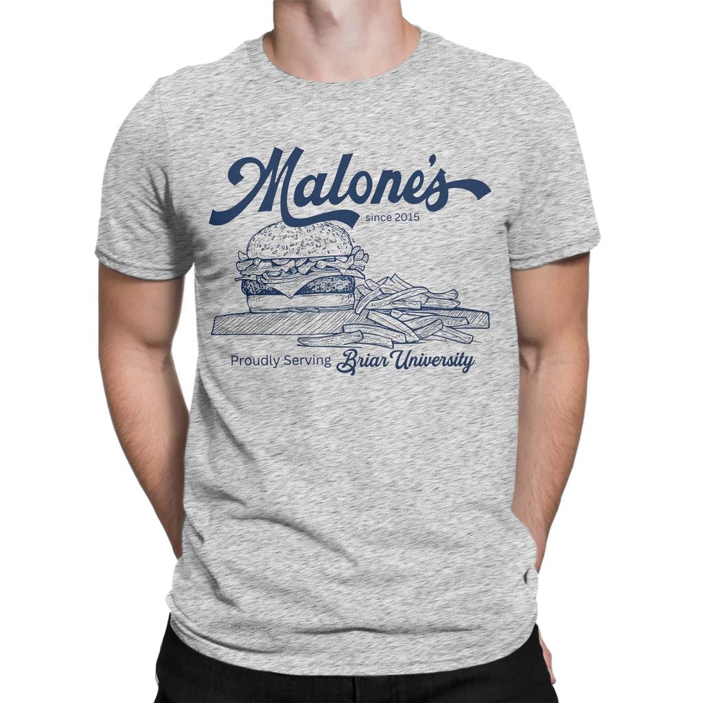Off Campus Retro Burger TShirt Unisex Crazy Pure Cotton Tee Shirt Crewneck Short Sleeve T Shirt Summer Clothing