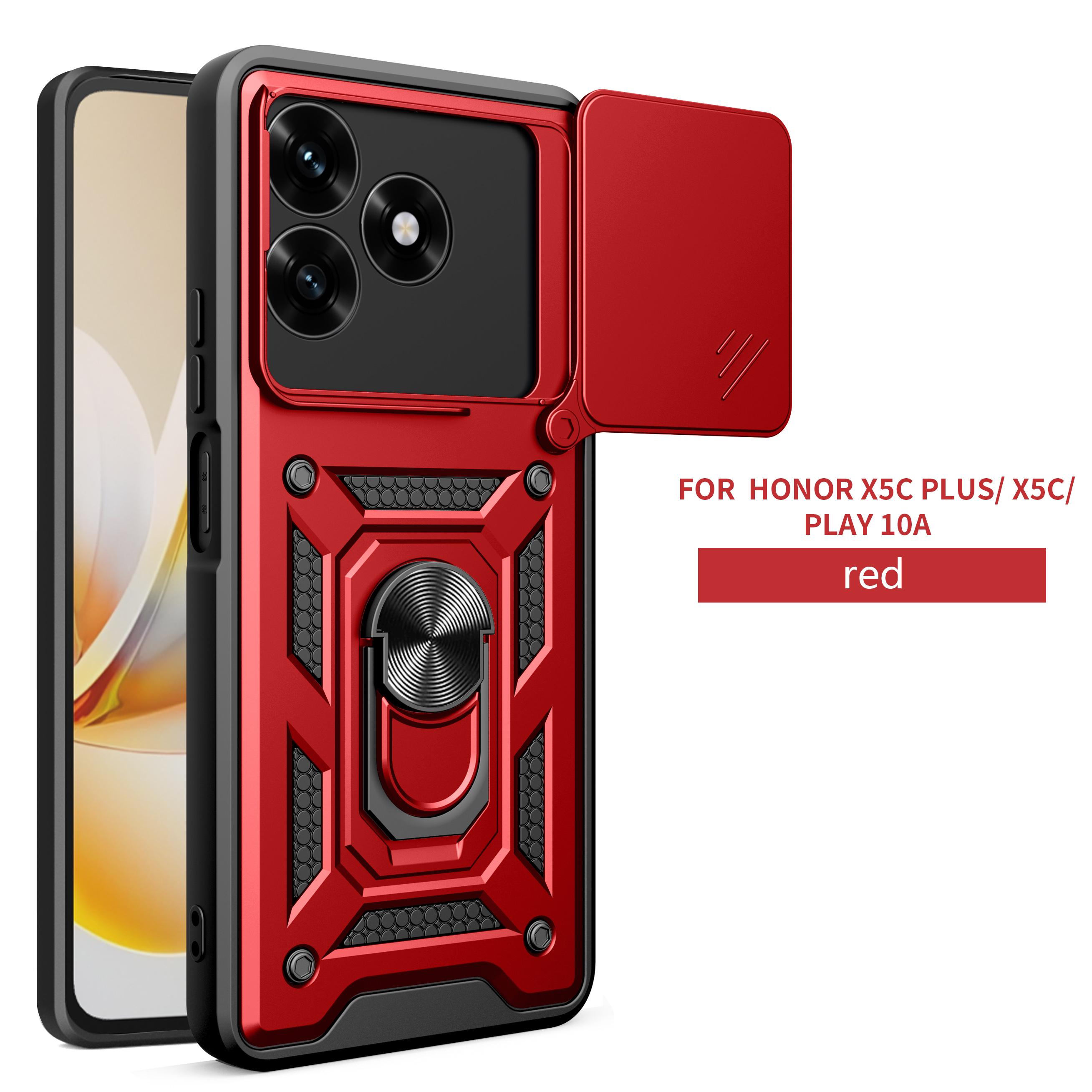 

For Honor Play10A Case Honor Play10A Cover Honor Play 10A Magnetic Ring Holder Armor Phone Case Slide Camera Protect Back Cover Honor Play10A