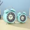 3" 4" Luminous Silent Metal Alarm Clock with Loud Ringtone - Bedside/Desk Use