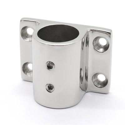 Zábradlí pro námořní lodě 90stupňový obdélníkový držák na základnu 25mm trubka Námořní hardware Části lodí Příslušenství