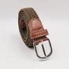 Men and Women Pin Buckle Canvas Belts, Thin Elastic Elastic Belts, Young Students Knitted Canvas Belts