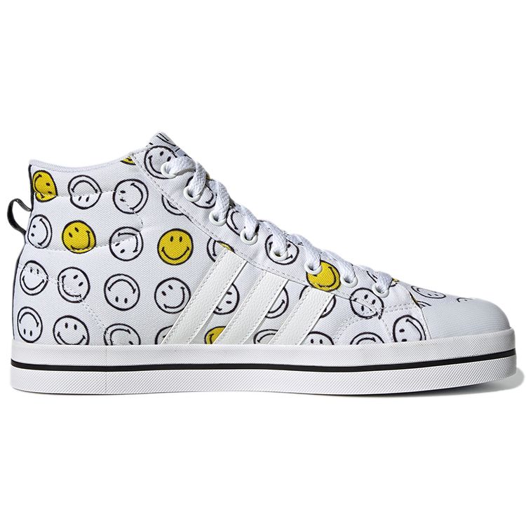 Adidas Neo Bravada Mid Smiley Unisex Sneakers White H03088