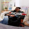 Top Gun Schild Tom Cruise Kampfjet Weiche Flanelldecken, Überwurfdecke Bequeme Decke für Picknick Betten Sofa Haus Schlafzimmer Geschenke