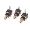 2/4Pcs Rca Female Socket Elbow Pin Pcb Panel Mount Adapter Right Angle Copper Gold Plated Decoder Digital Coaxial Connector