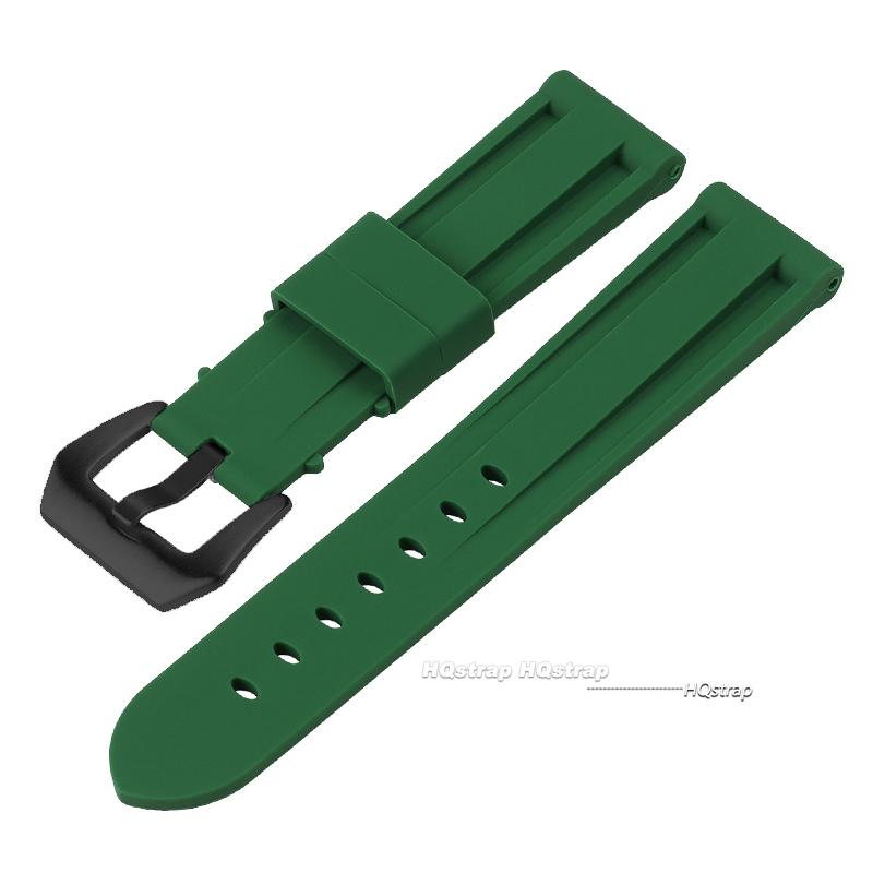 20mm 22mm 24mm 26mm Silikonarmband für Panerai Herren Damen Gummi Sportarmband für Omega Universelles Ersatz-Armband