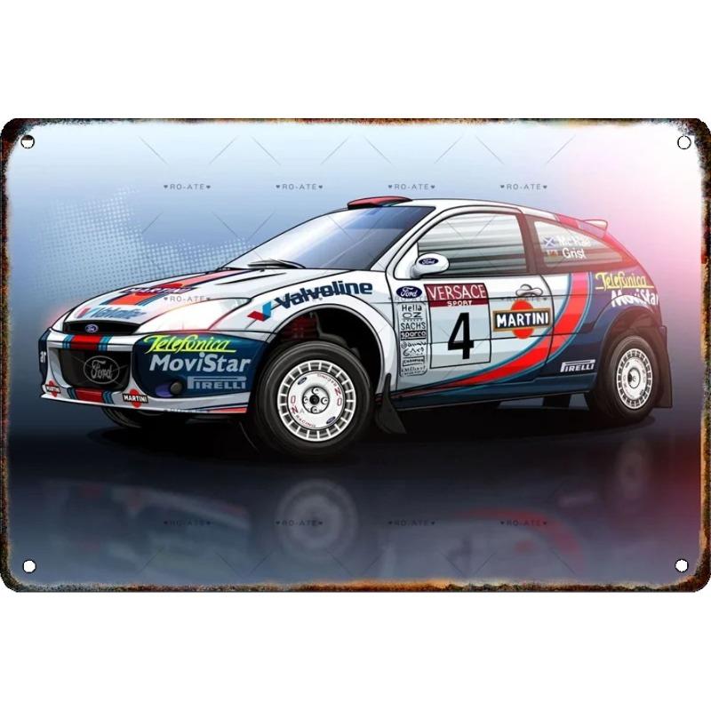 Kovová nástěnná cedule Bar v garáži, Dekorativní plaketa do interiéru auta 20x30cm