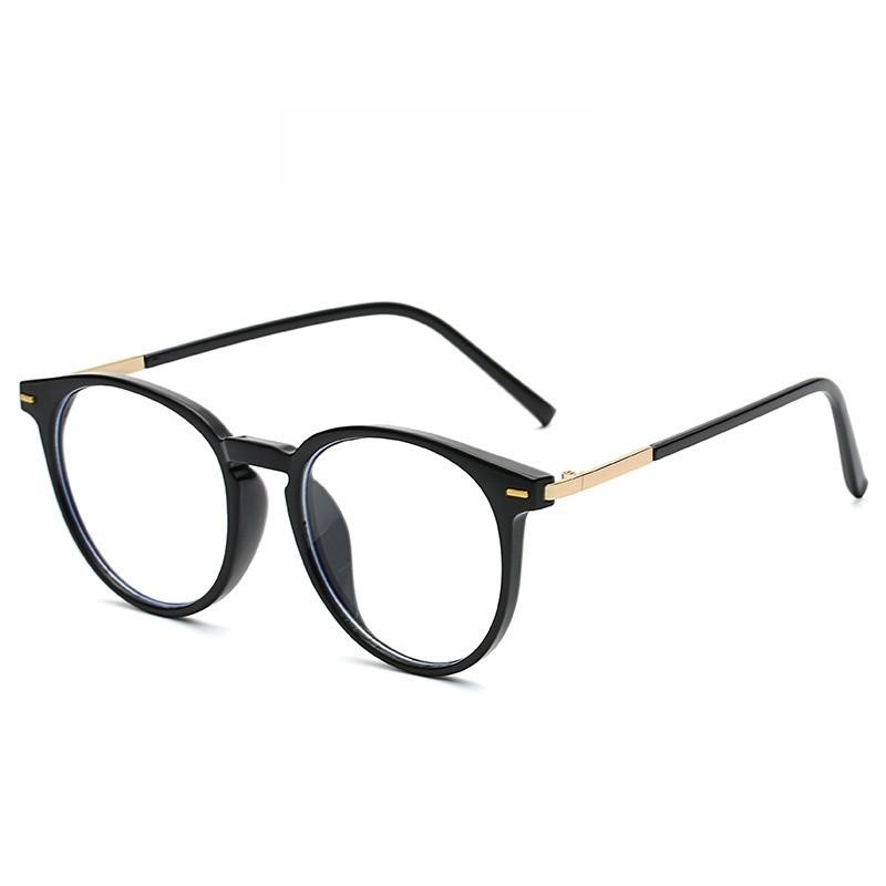 Hanbok Style Retro Transparent Eyewear Frame With Blue Light Protection For Daily Use