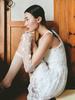 Ganiesong Bridal Almond Mini Dress_White