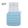 Leak Proof Travel Containers 50/110ML Collapsible Silicone Bottle for Toiletries, Leak-proof Bottles Size Container, Foldable Refillable Shampoo
