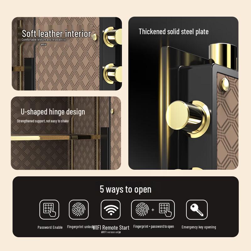 TIGER Classic Glory Series 80cm All-Steel Security Safe