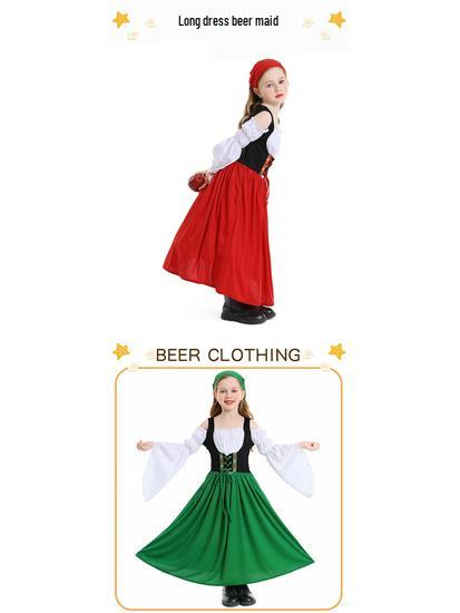 Children's Medieval Farm Dress Halloween Costume