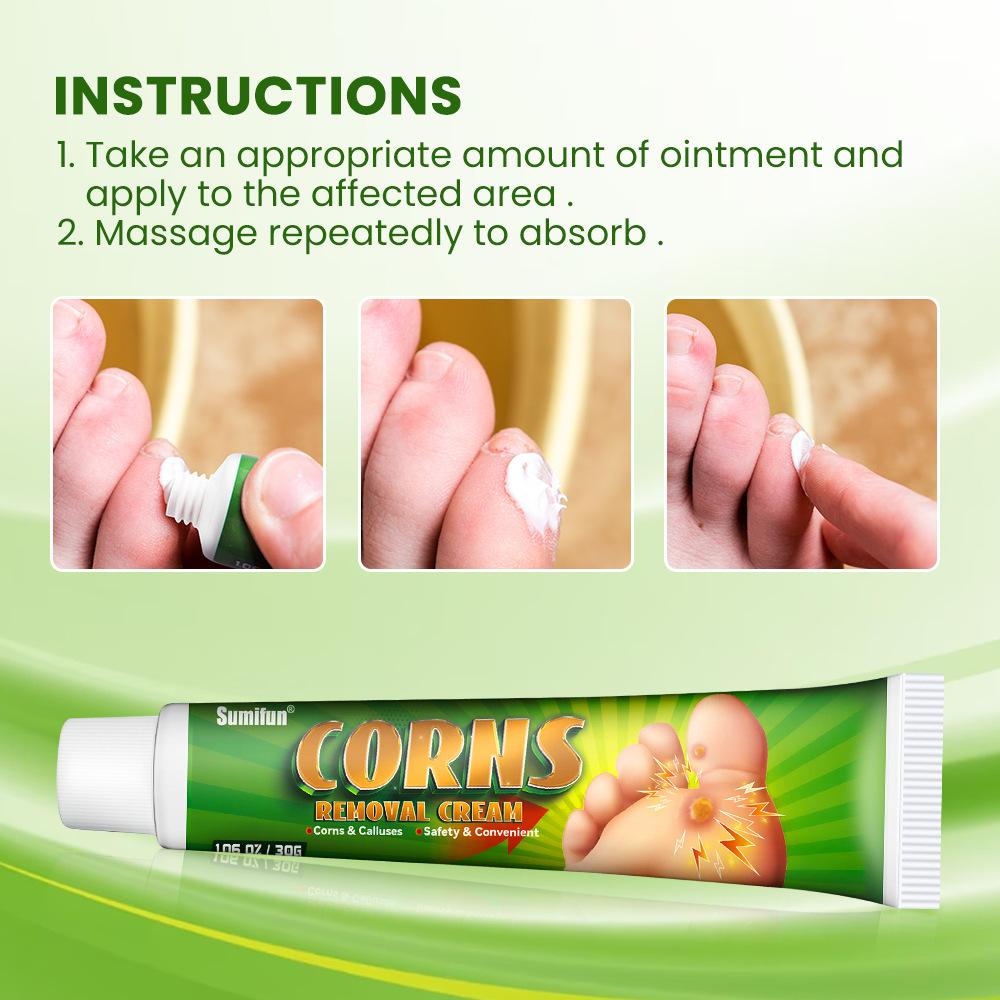 Foot Corn Removal Killer Foot Protection Pain Relief Curative Cream Medical Corns Plaster