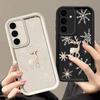 Luxury Christmas Elk Phone Case For Samsung Galaxy A56 A16 A17 A36 A26 A55 A54 A15 5G S24 S25 FE S24 S23 S22 Ultra S25Edge Cover