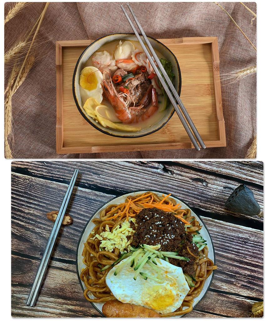 Boundless Voyage Titanium Camping Titanium Square Outdoor Colored Ultra with Storage Bag Ti1005T Chopsticks, Chopsticks, Chopsticks, Chopsticks,