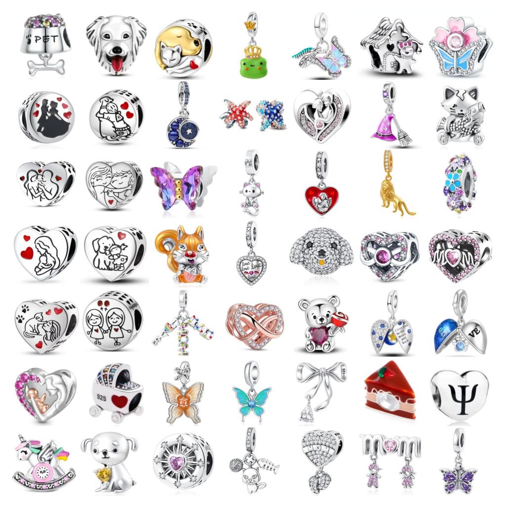 New Copper The Frog Prince Pendant Charm Happy Friend Sister Mom Pet Love Bead Fit Original Bracelet Jewellery Cake Gift