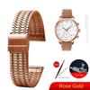 For Any Brand Quick Release Spring Bar Stainless Steel Watch Strap 18 20mm 22mm Safety Buckle Men Watchband Bracelet Accessories