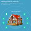 Wifi Siren Alarm Sensor Smart Alarm Siren Home Security System Tuya Smart Life APP Compatible with Alexa Home Voice
