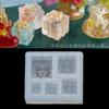 Christmas Gift Box Resin Molds Silicone Molds for Children Epoxy Resin Casting