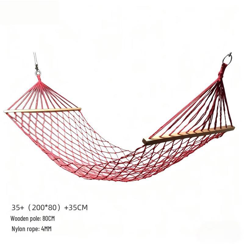 OLOEY Anti-Rollover Cotton Net Hammock