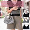 Harugio Sequin Sparkly Bag, Party Bag, Wedding Shoulder Bag, Handbag, Small Pouch, Stylish and Cute, Perfect for Everyday Use, Yukata, Dresses, and