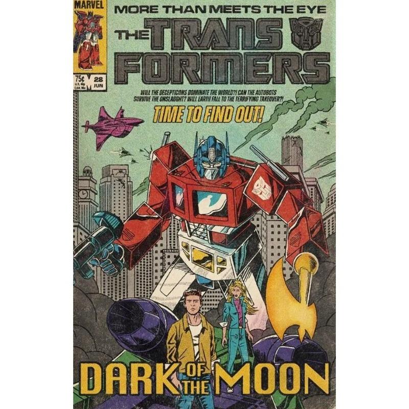 Transformers Bumblebee Optimus Prime Decorative Metal Plate Gift for Boys Wall Decor
