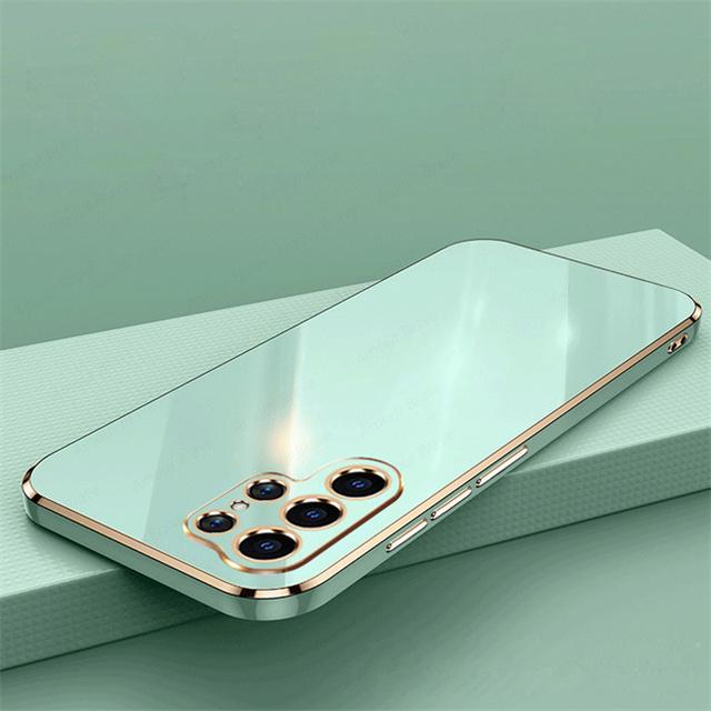 Luxusní pokovovací pouzdro pro Samsung Galaxy S22 S23 Ultra S10 Plus S21 S20 Fe Note 20 A51 A12 A71 A54 A32 A33 A13 A53 A52s 5g kryt