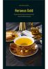 European Style Bone China Coffee & Tea Cup Set with Saucer - Retro English Afternoon Tea Gift Box