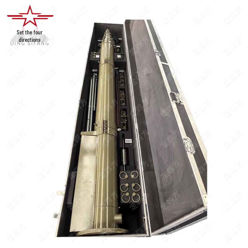 Portable Telescopic Lightning Rod with Aluminum Case