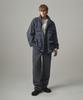 MOONSUN Unisex, Washed Cinch-Back Pants / Navy