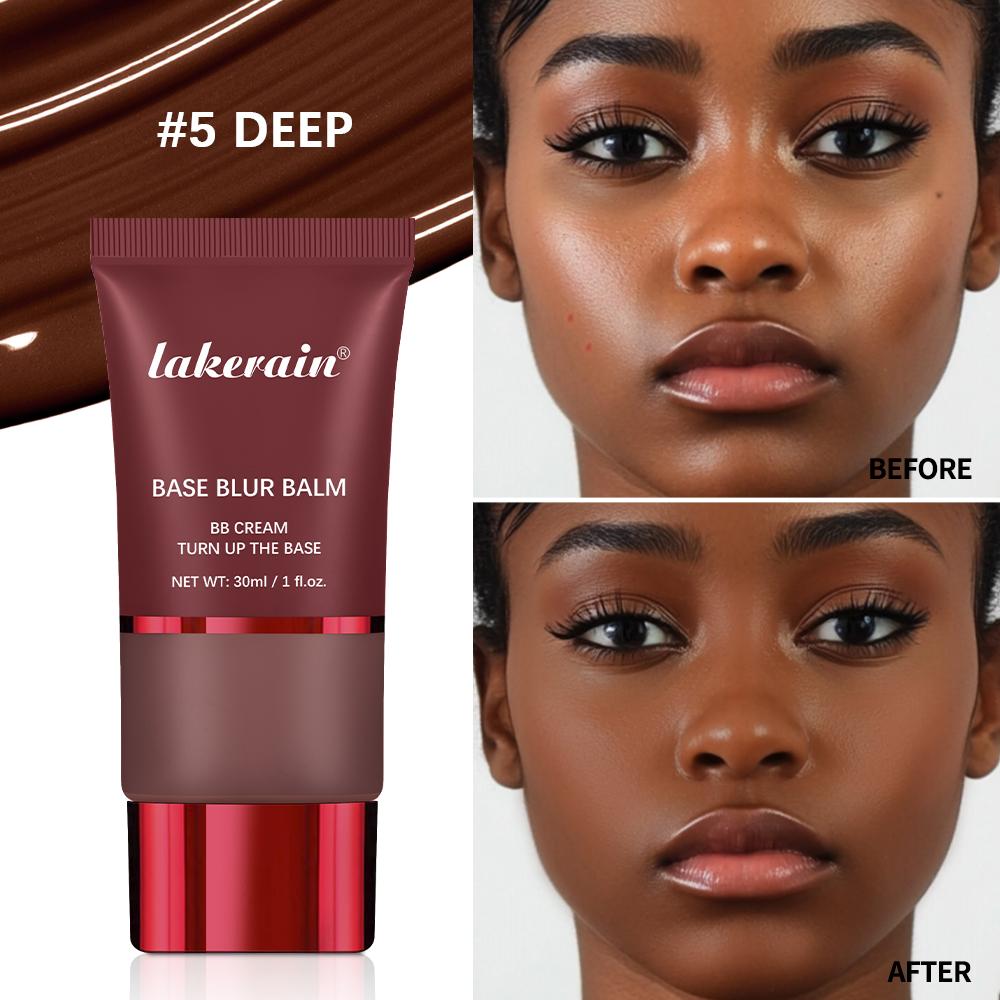 Long Lasting control oil OS Base Blurring Foundation Face Foundation Makeup Cream Cosmetics Black Skin Matte