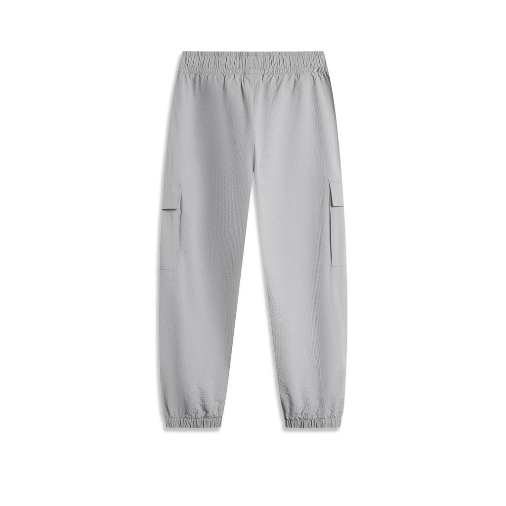 Li Ning Wade Series Sport Simple Comfortable Versatile Cuffed Letter Casual Pants Men pants AKQV001-3