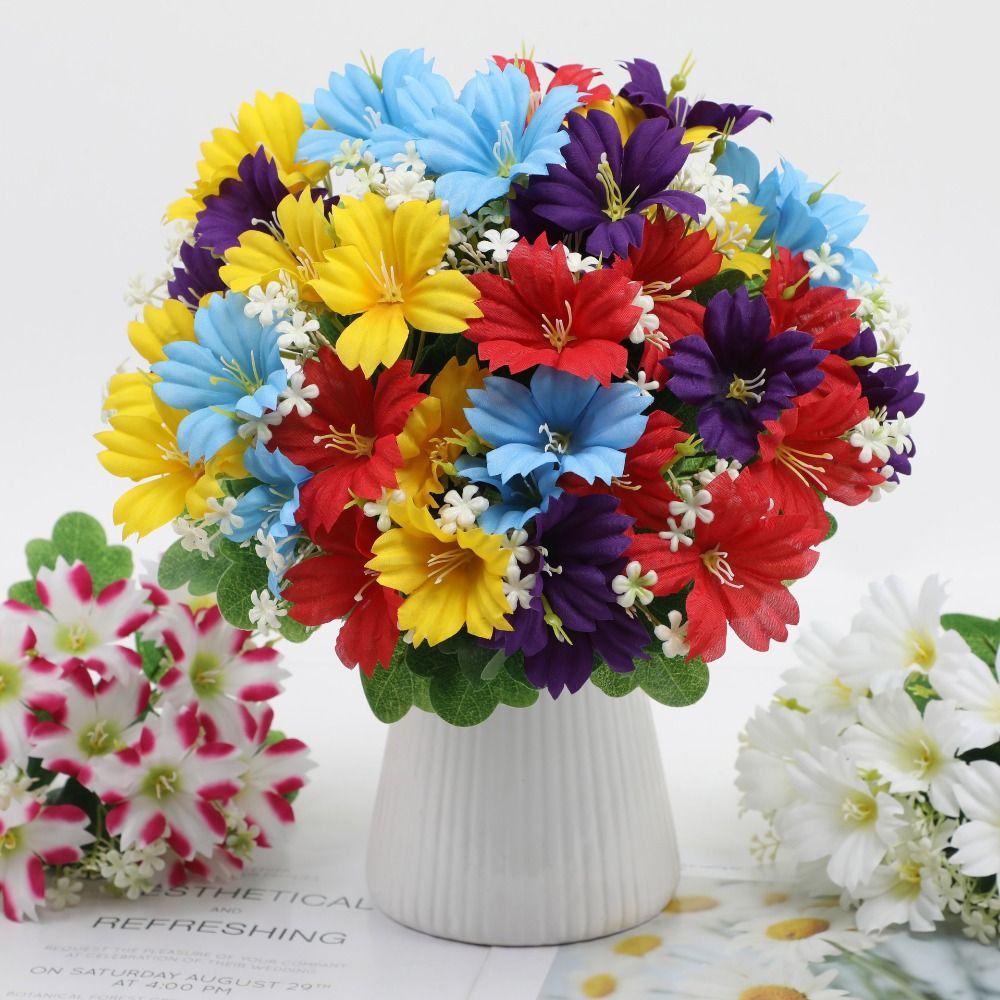 Handmade Realistic Faux Blooms UV Resistant Artificial Flower  Flower Arrangement