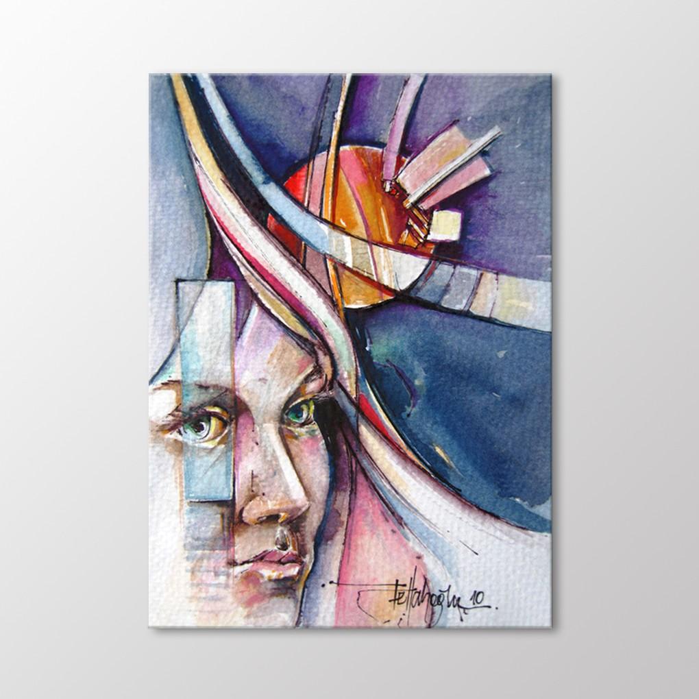 

Абстрактная картина лица