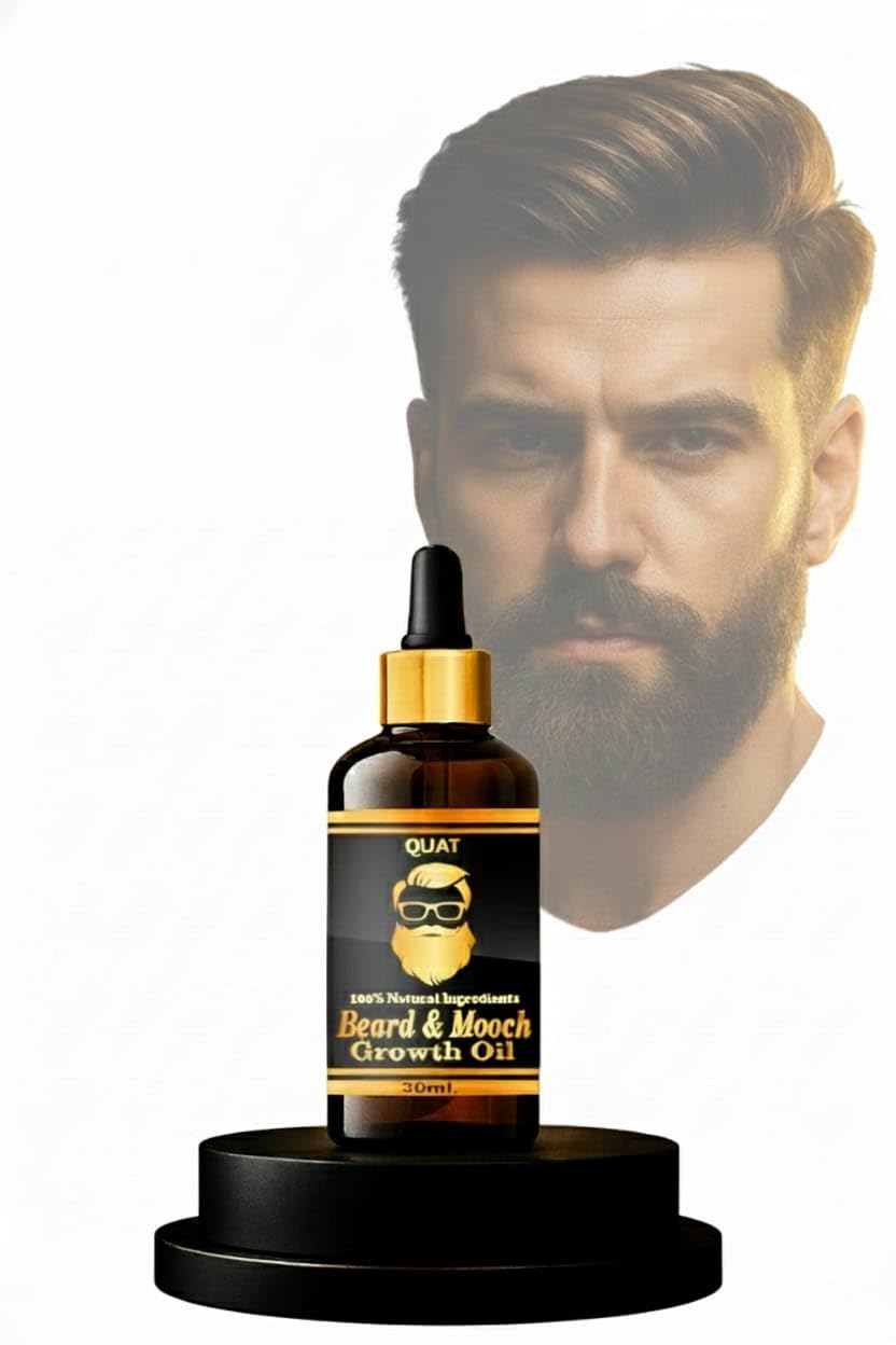 QUAT Beard & Mooch Growth Oil