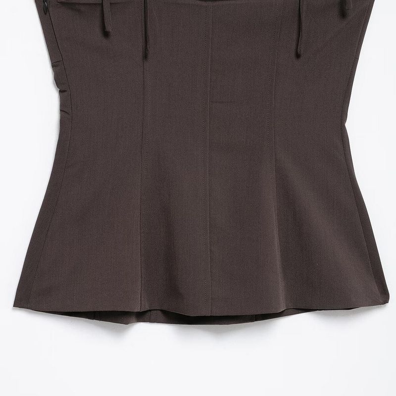 Jnleaog Spring New Arrival Women's Clothing Fashion French Fashion Design Bowknot Decoration Stretch Tops 4661022