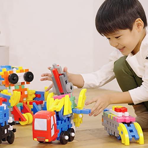 Gakken New Block Spark Pull and Move GO GO BOX 18 Types 80 Pieces 83224