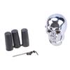 Blue LED Skull Head Gear Car Shift Knob Shifter Lever MT Manual Transmission